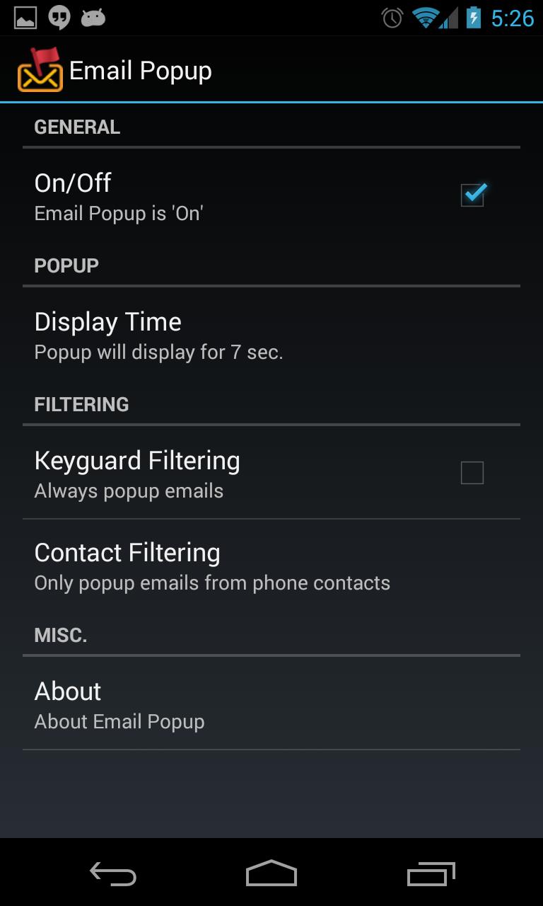 Email Popup