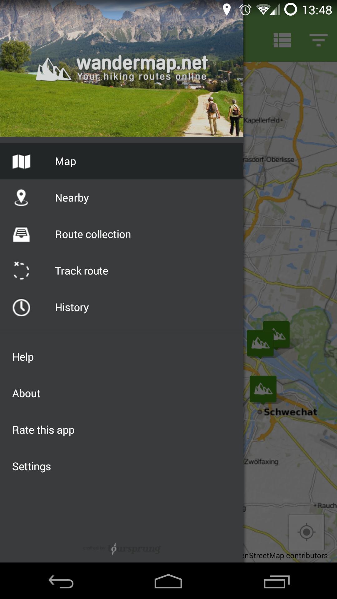 Wandermap