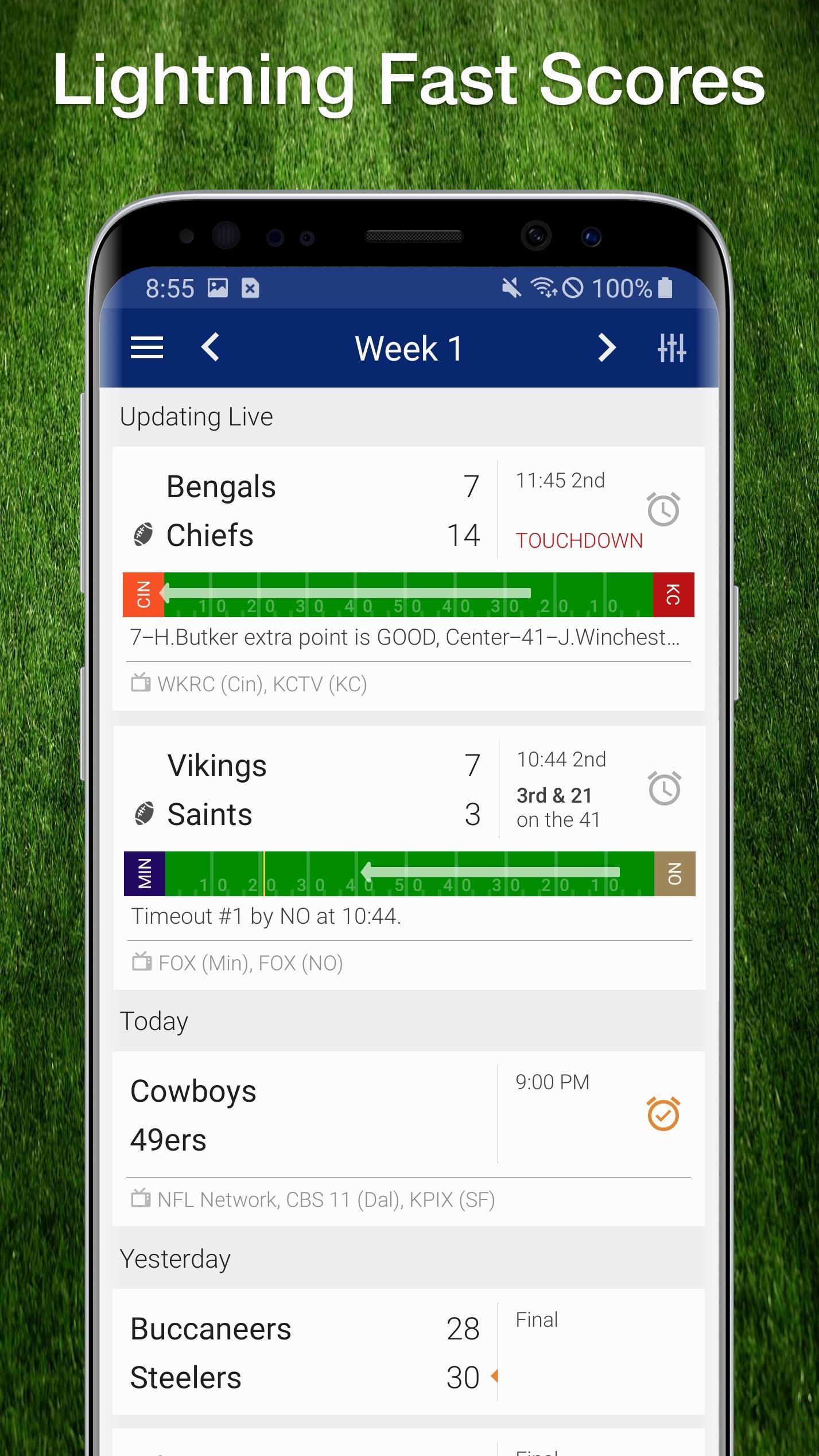 Washington Football: Live Scores, Stats, & Games