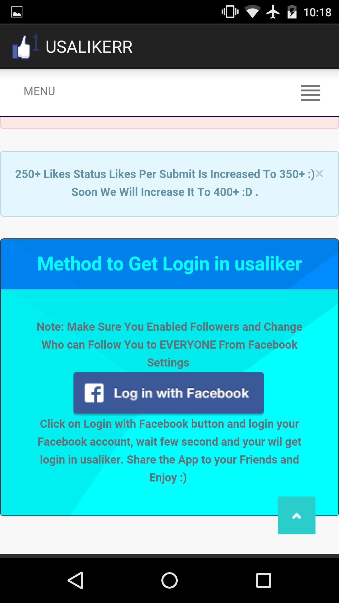 Auto Liker For Fb