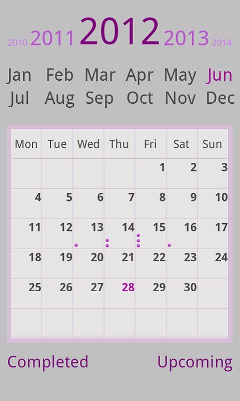 Quick Calendar