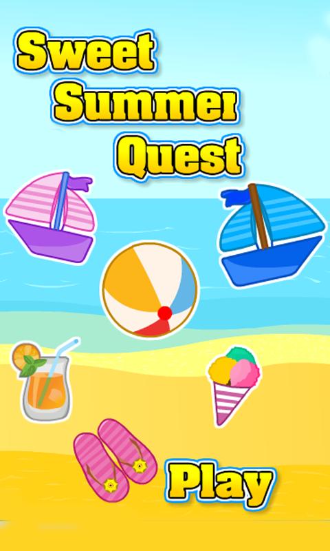Matching Game-Sweet Summer