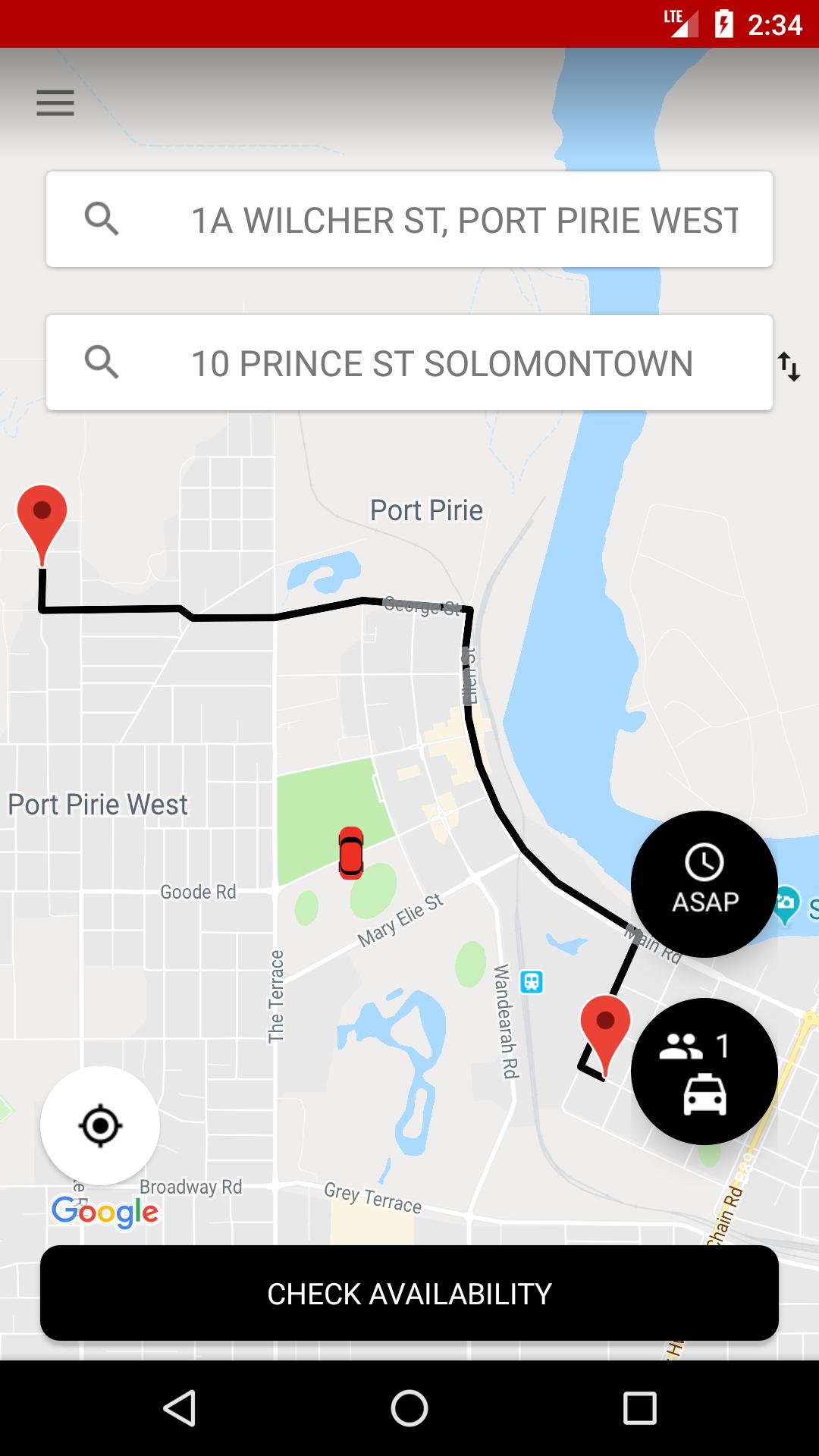Suburban Taxis Port Pirie