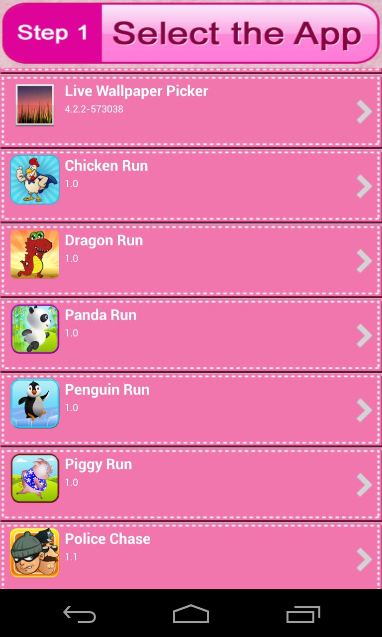 Pink Icons