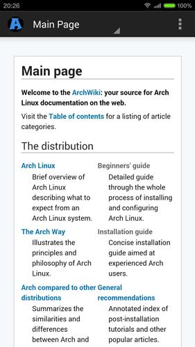 ArchWiki Manual