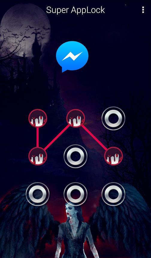 AppLock Theme Vampire FullMoon