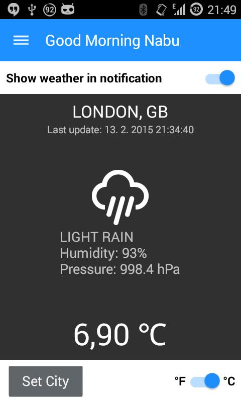 Good Morning for Nabu