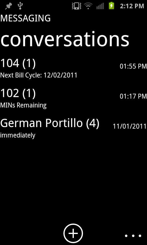 Metro Messaging Lite