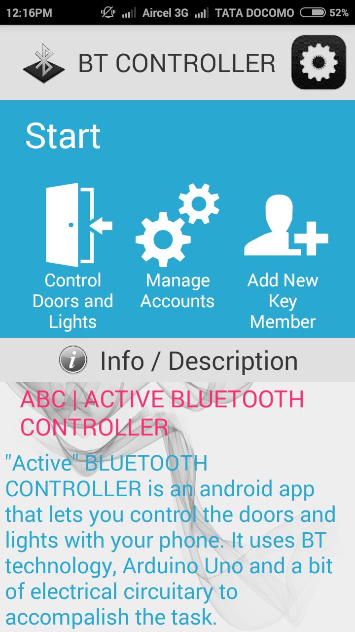 Active Bluetooth Controller