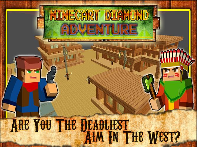 Minecart Diamond Adventure