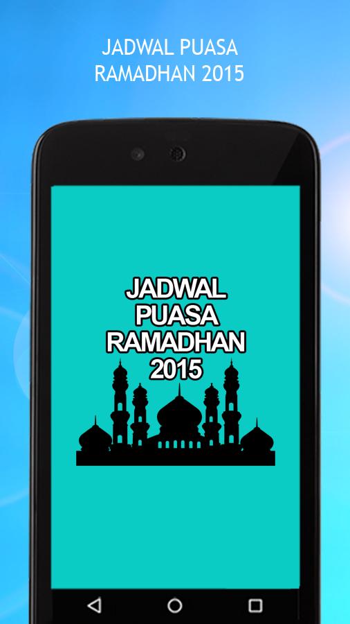 Jadwal Puasa Ramadhan 2015