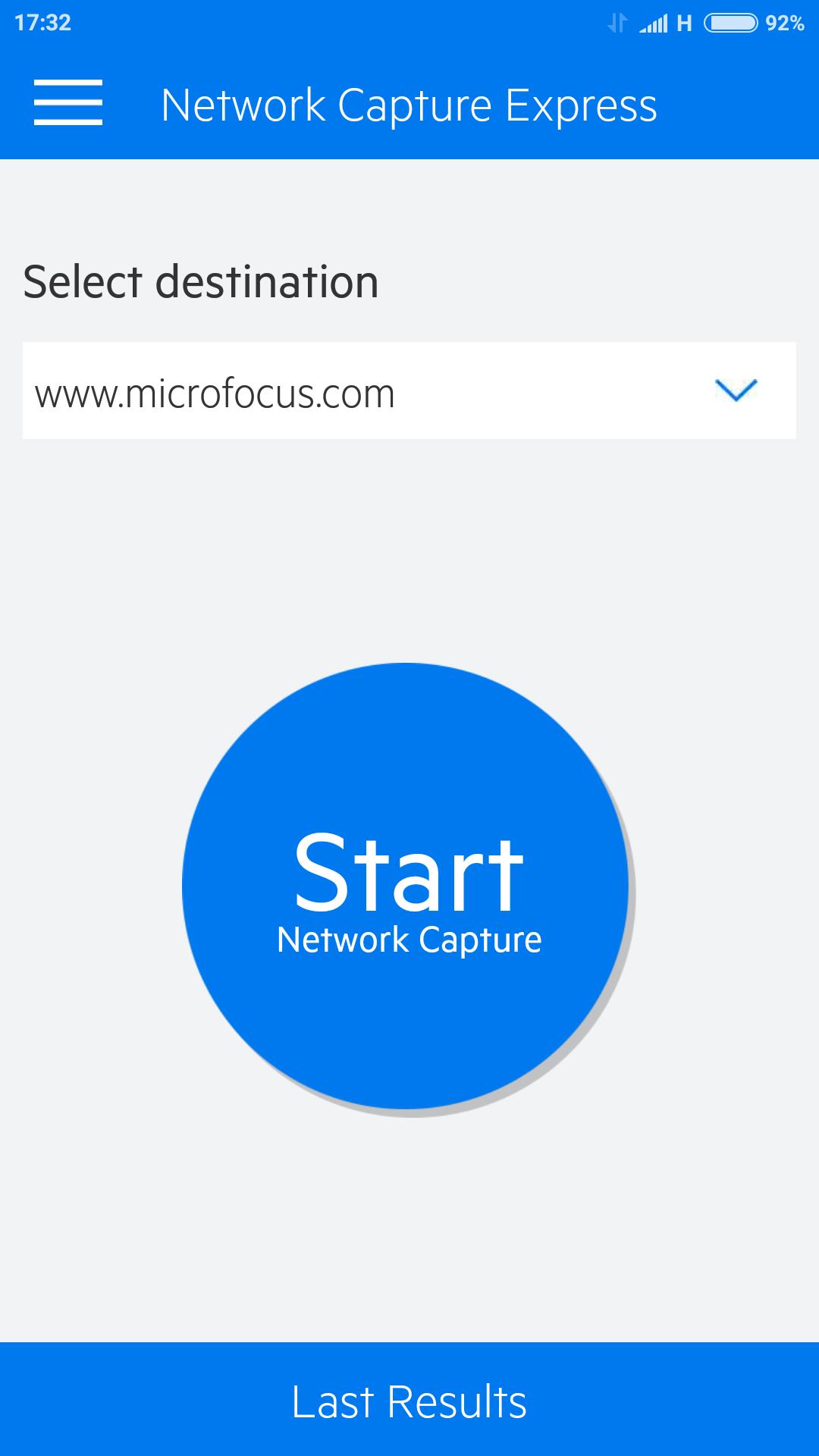 Micro Focus Network Capture Ex