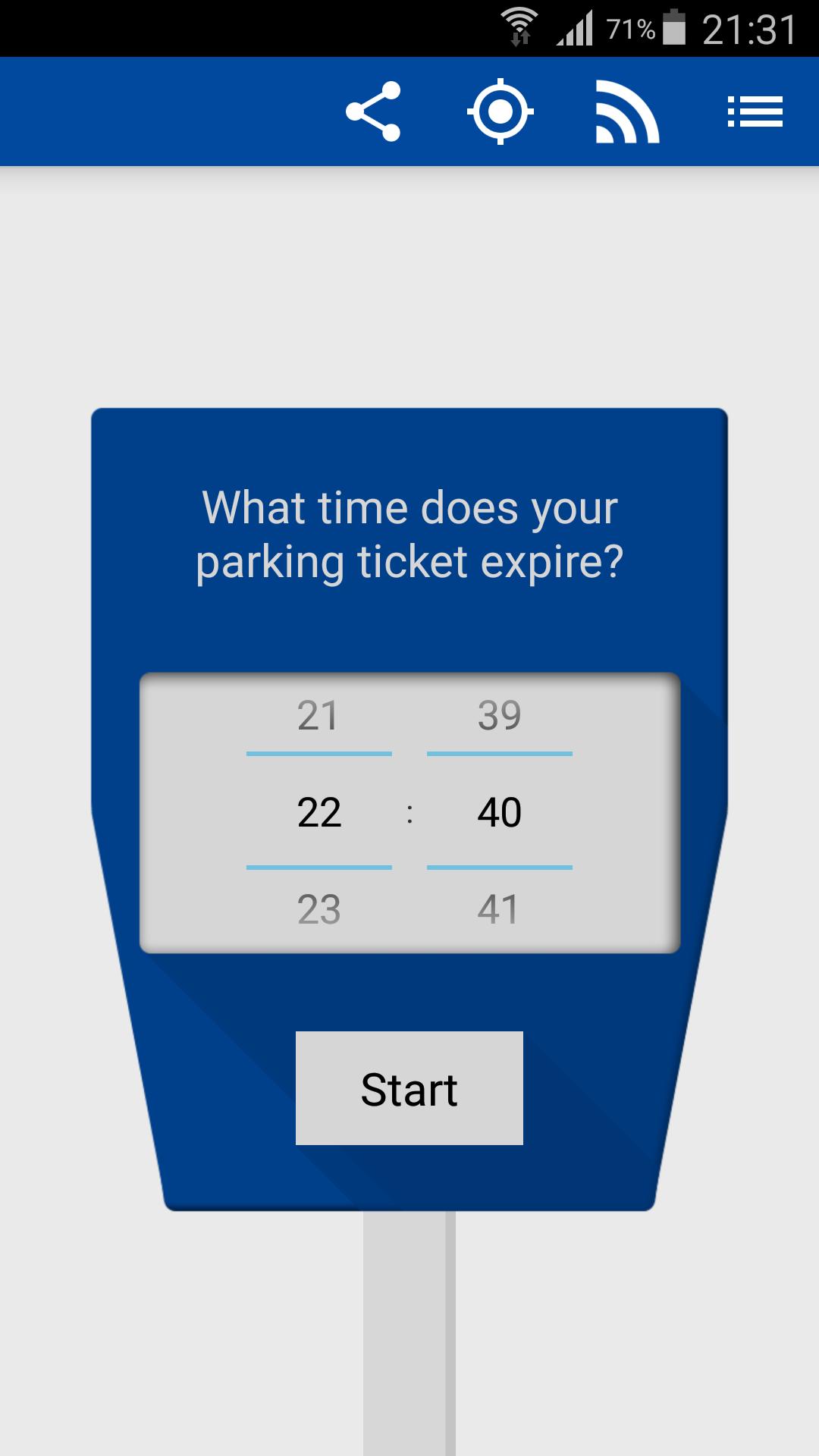 My Parking Timer