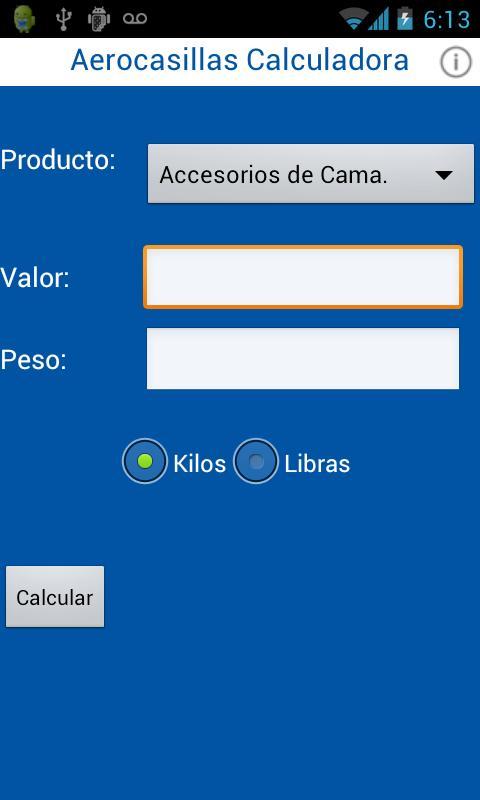 Calculadora Aerocasillas CR