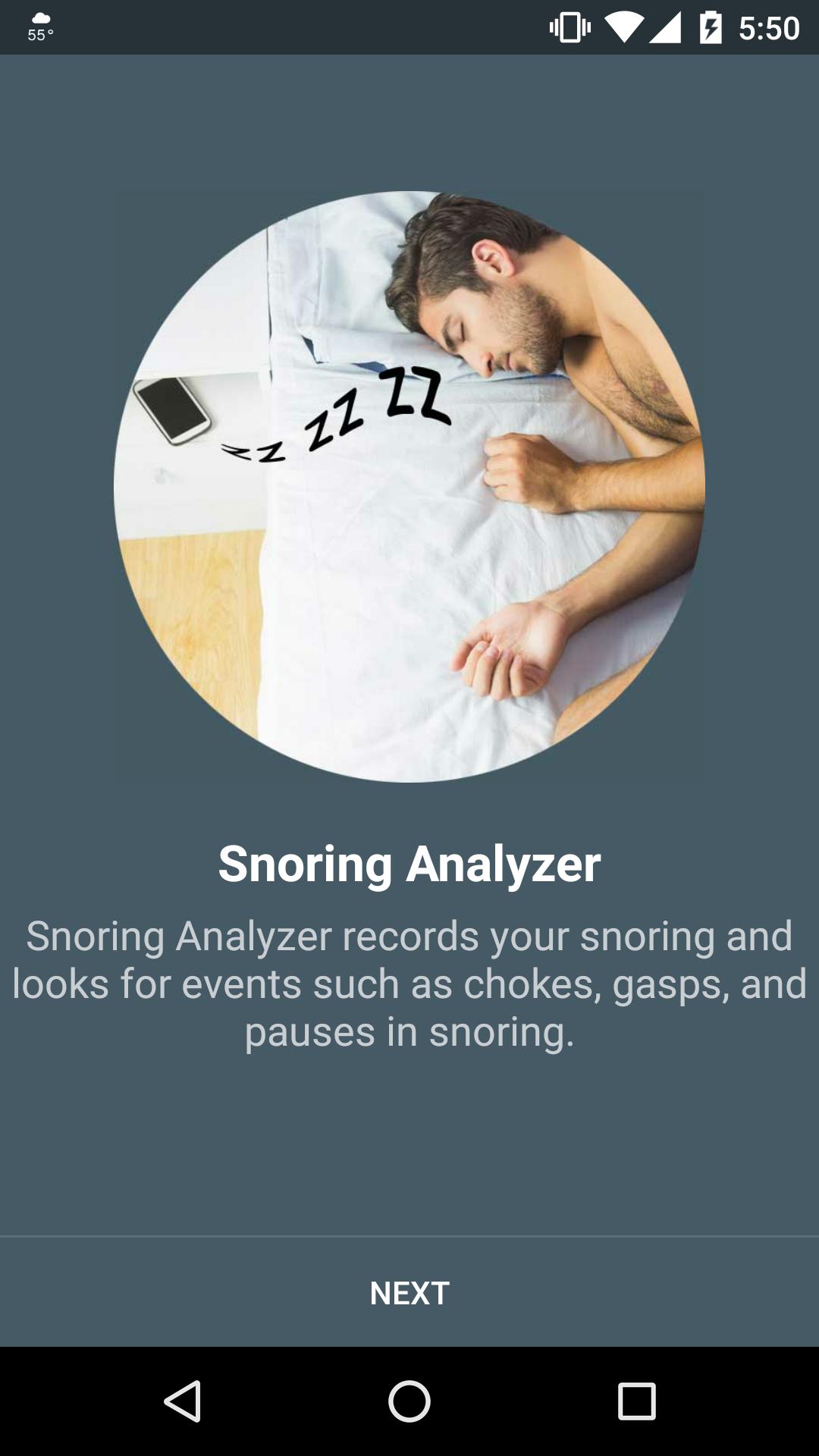 Snoring Analyzer