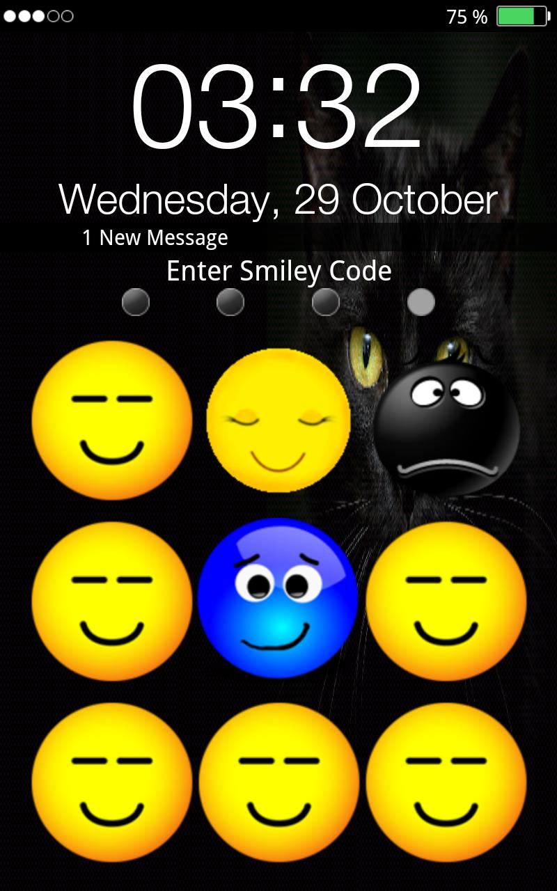 Smiley Screen Unlock