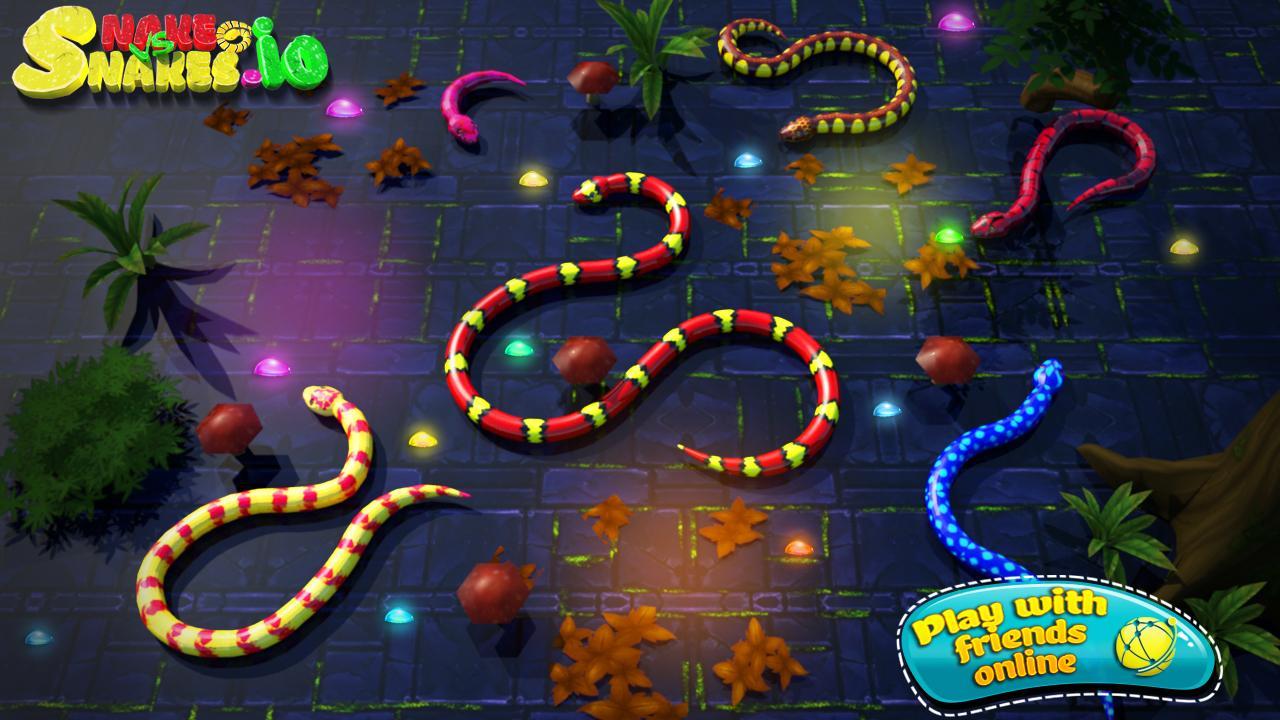 3D Snake Game.io - Multiplayer