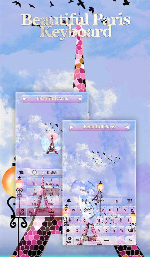 Beautiful Paris Keyboard