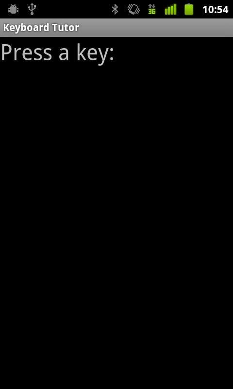 Keyboard Tutor