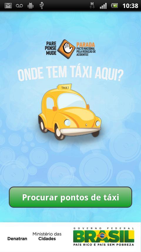 Onde tem taxi aqui?