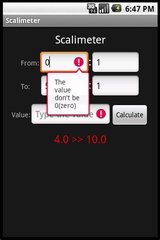 Scalimeter