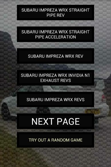 Engine sounds of WRX Hawkeye