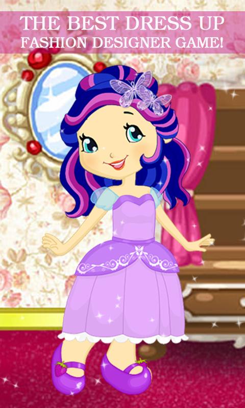 Dress Up Strawberry Game
