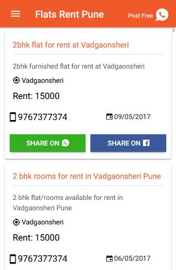 Room Rent in Pune | without brokerage