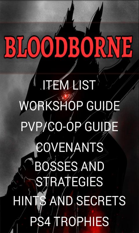 Game Guide for Bloodborne