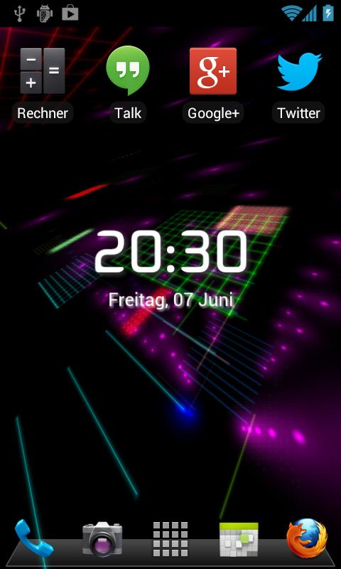 Glowing Lines Live Wallpaper
