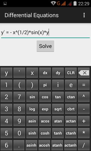 OLD Differential Eq [see new i