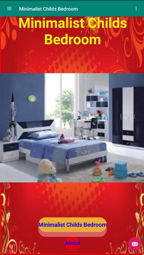 Bedroom of Minimalist Children