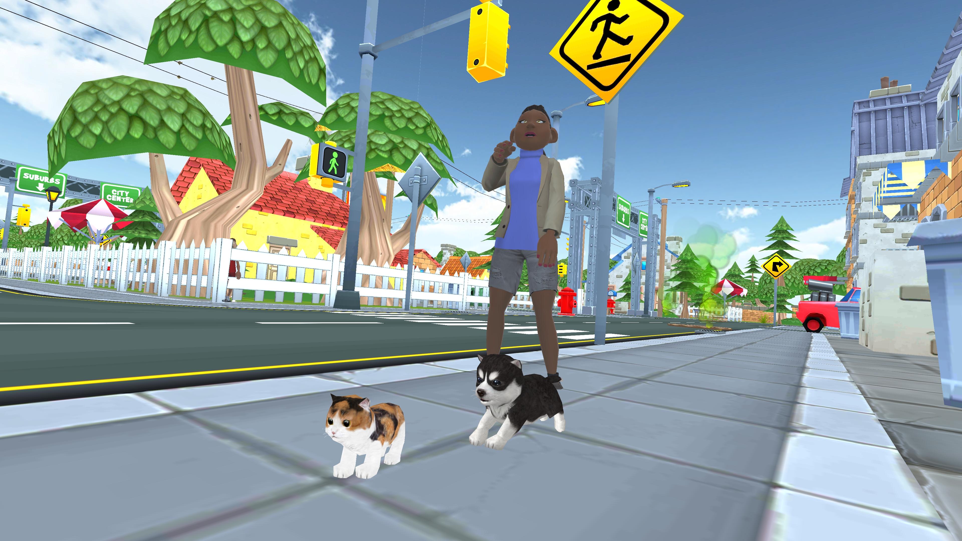 Kitty Cat VS Dog Simulator