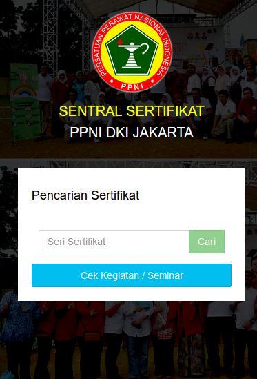 Sentral Sertifikat PPNI DKI Jakarta
