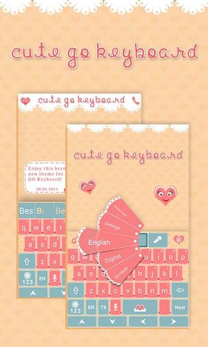 Cute GO Keyboard Theme