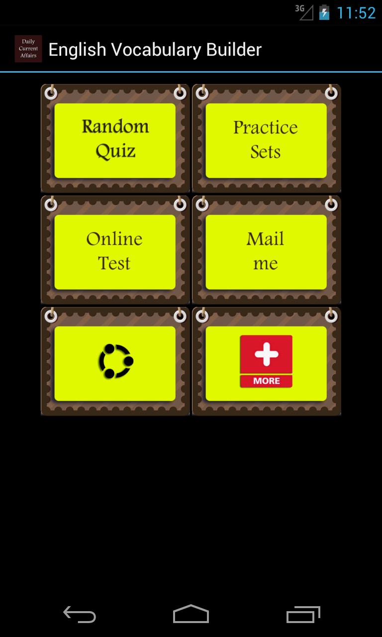 English Vocabulary Builder