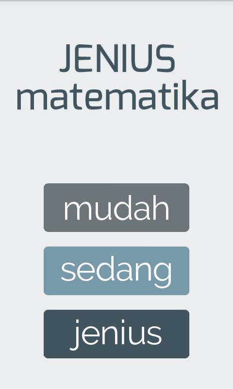 Jenius Matematika