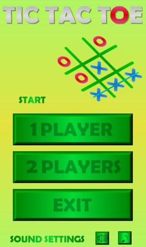 Tic-Tac-Toe for 2 Players