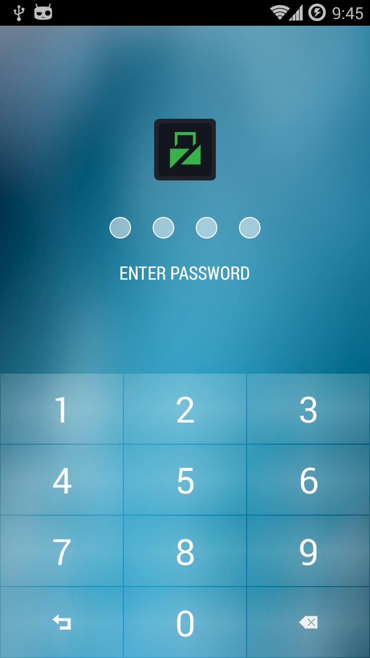 Lockdown Theme Spotlight Blue