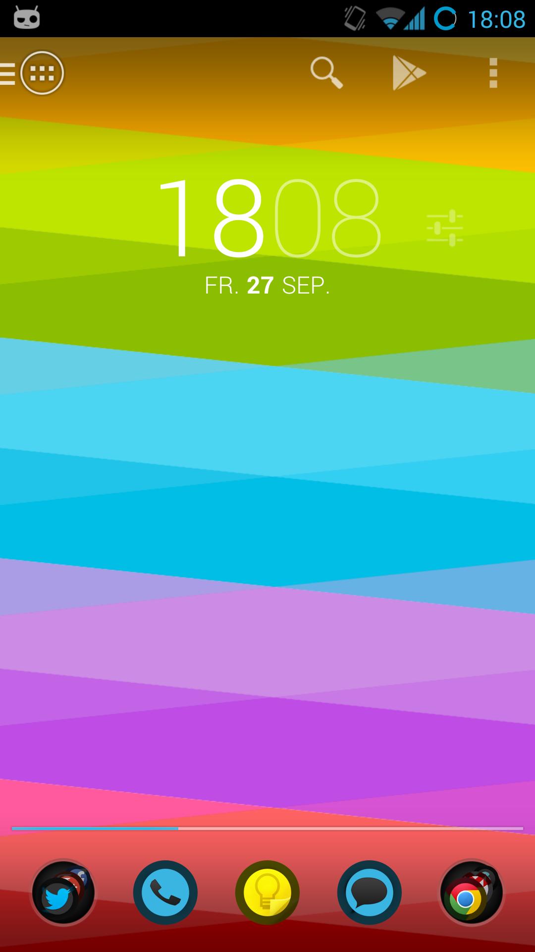 Blurred Circled Icons HD FREE