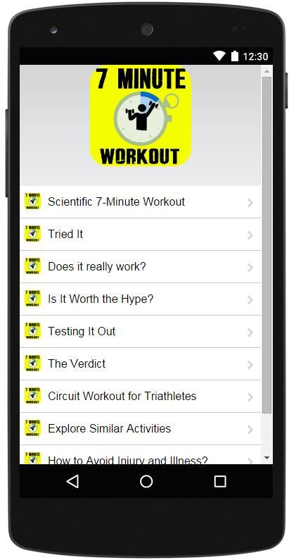 7 minute workout Easy Guide