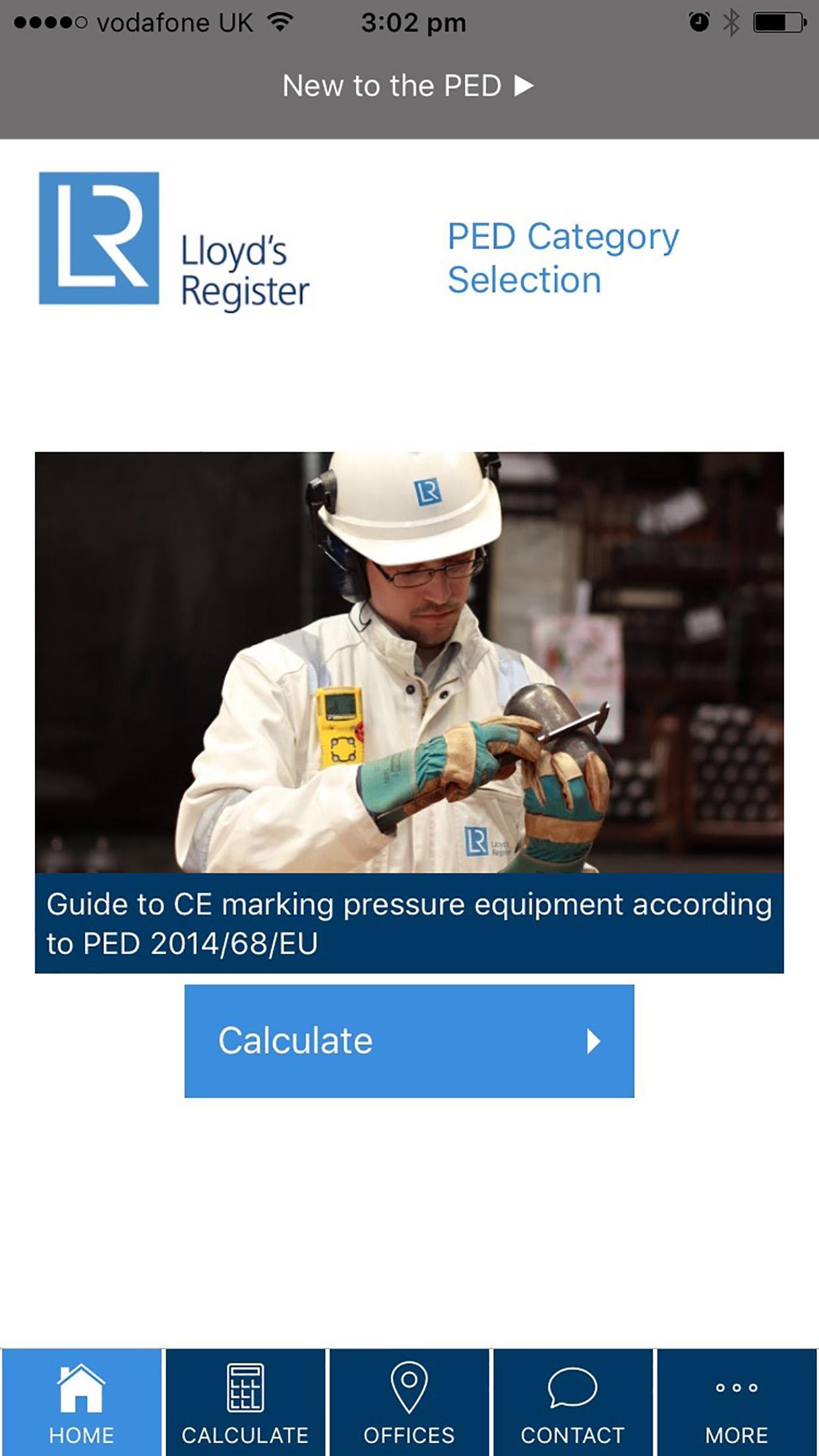 PED Category Selection