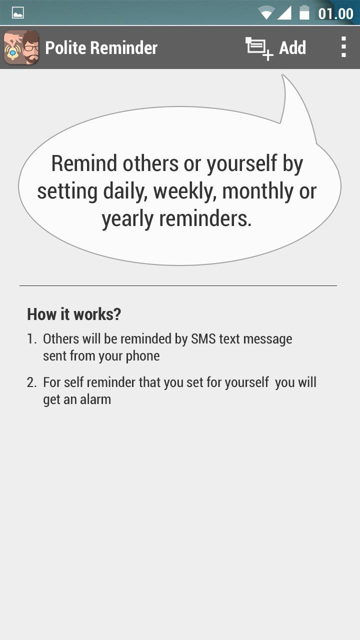 Schedule Text Messages app