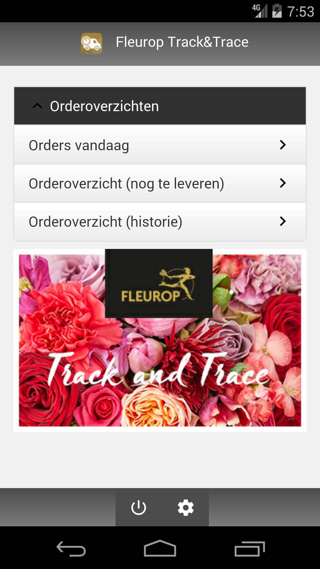 Fleurop Track & Trace