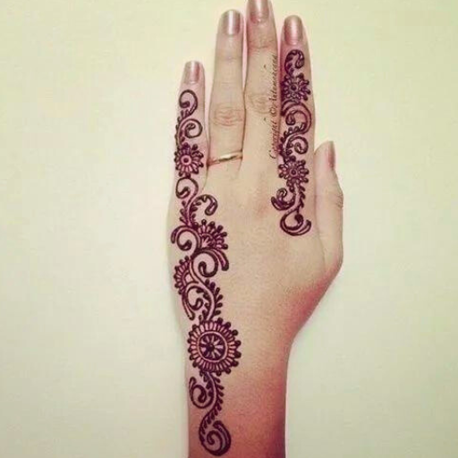 Simple Mehndi Design 2024