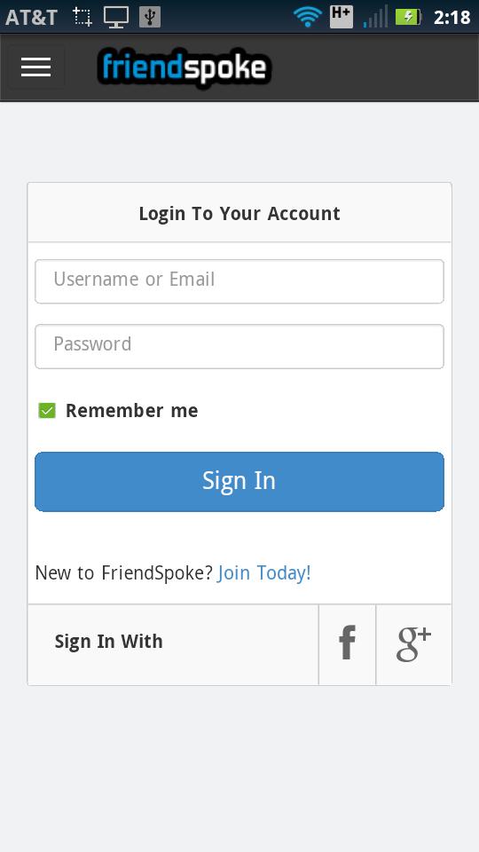 FriendSpoke Free Online Dating