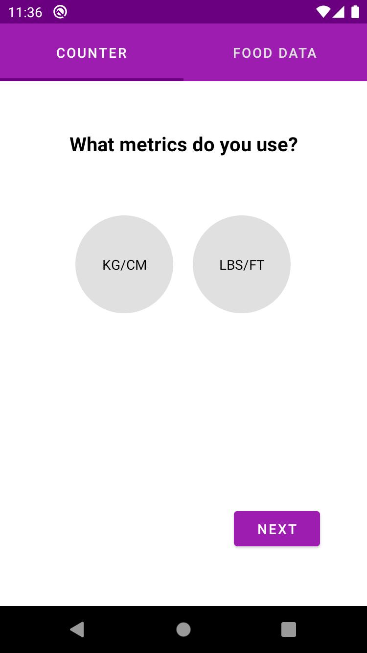 Calories & Protein Calculator
