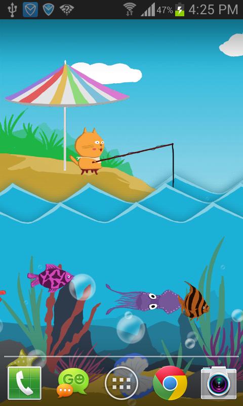 Paper Sea Live Wallpaper