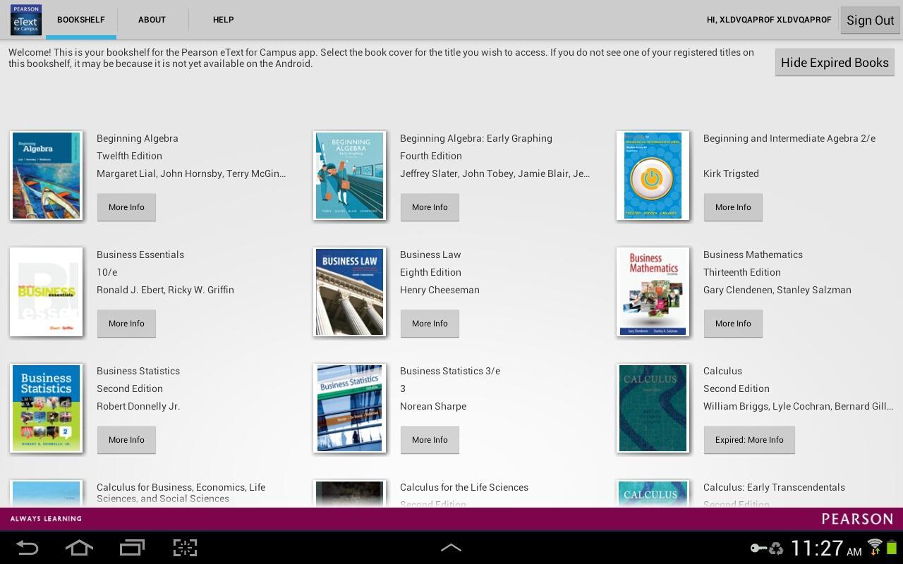 Pearson eText for Campus