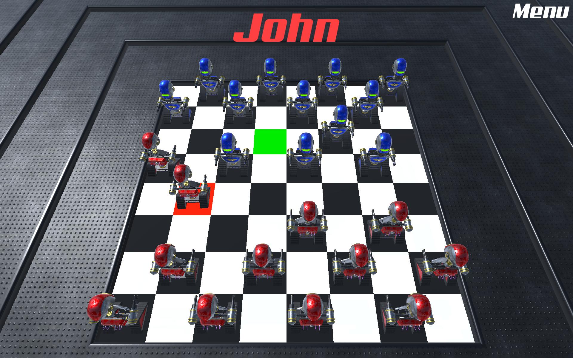 Robot Checkers